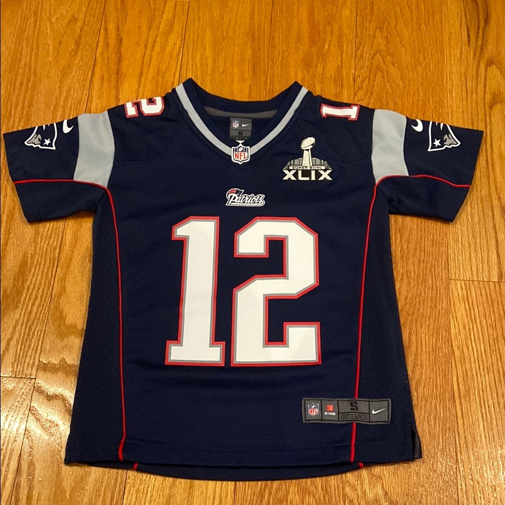 Nike Kids’ Tom Brady Super Bowl XLIX (49) Patriots Jersey